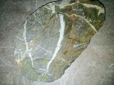 real stone showpiece