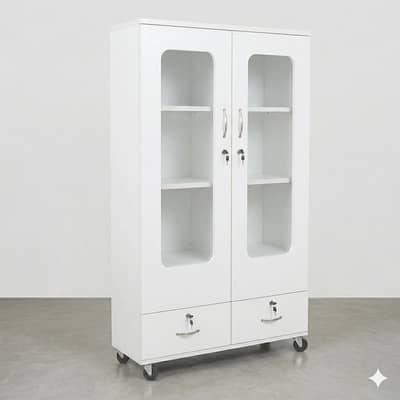 Sc3 wooden 6x4 feet showcase , cupboard almari wardrobe safe cabinet