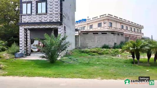 1 Marla Commercial plot available Alghani garden Phase3 opposite Manawan hospital yadgar Road GT Road