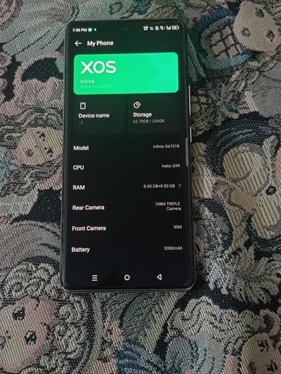 INFINIX ZERO 30 | 8GB | 256GB WITH ORIGINAL CHARGER