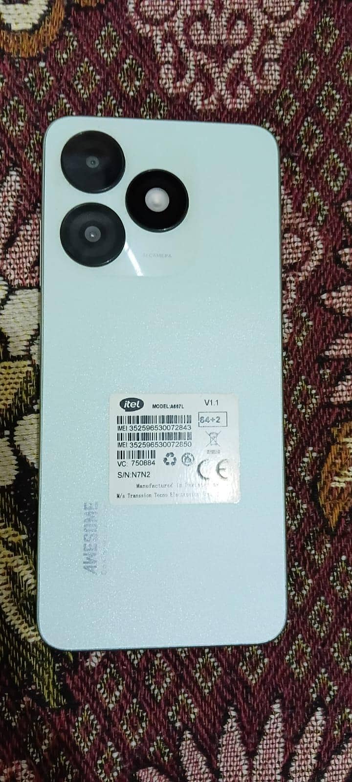 Itel A50 1