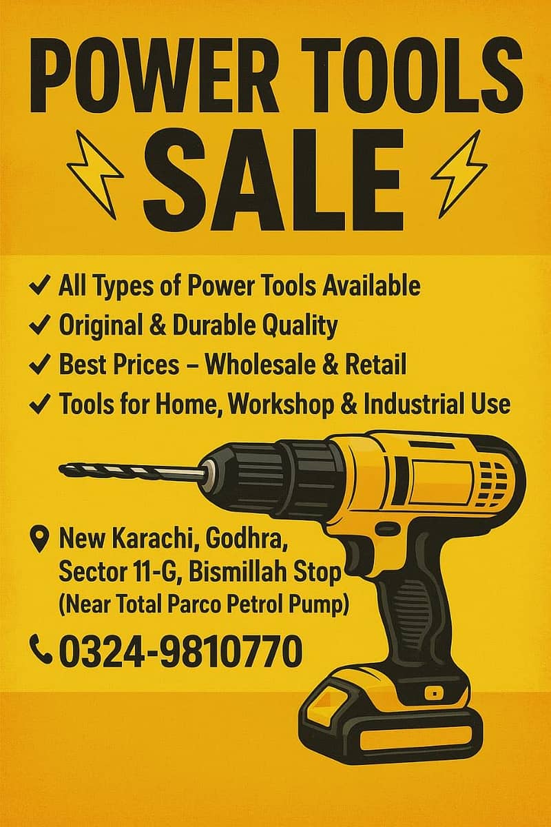 Cordless tools 3