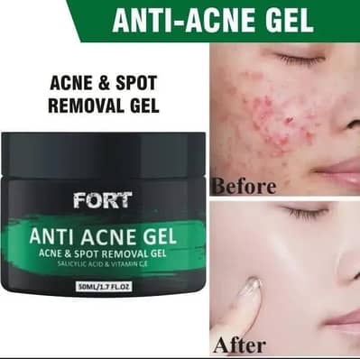 Acne scar removal exfoliating Gel