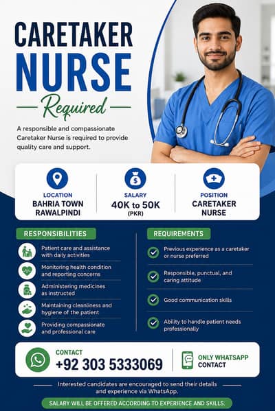 Male Cartaker Nurse