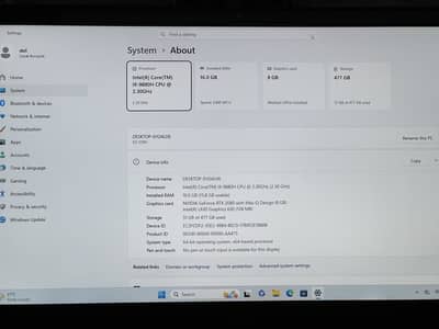 Dell G5 Gaming Beast Core i9 9th gen RTX 2080 8GB 16GB RAM 512GB SSD