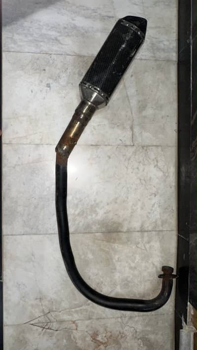 Honda cb 150f orignal carbon akrapovic with bend pipe