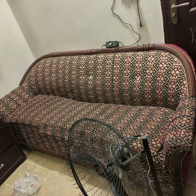 wooden sheesham sofa set