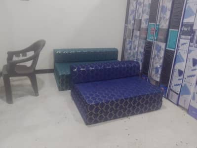 New sofa kum bed and foulding kum bed