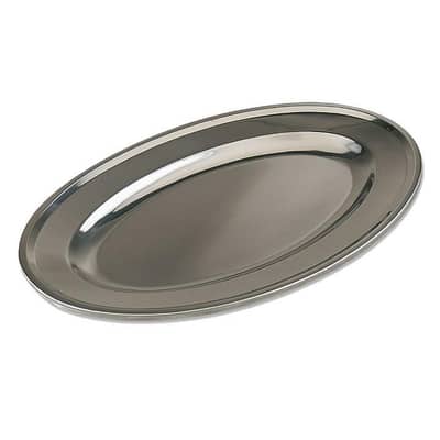 Stainless Steel Egg Tray Small Size | S. S Serving Plate