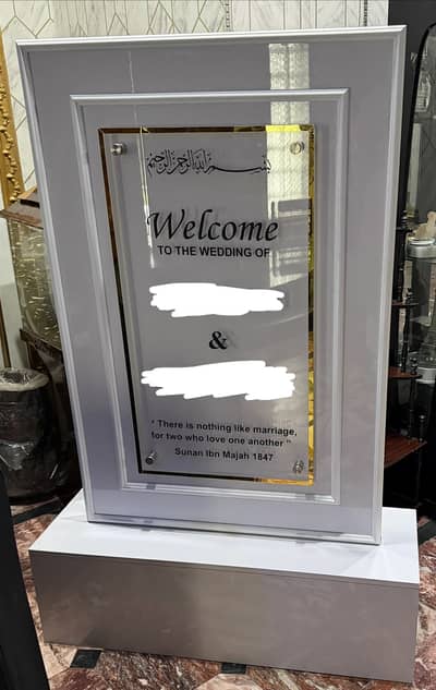 Wedding Welcome Sign Board | For Sale |