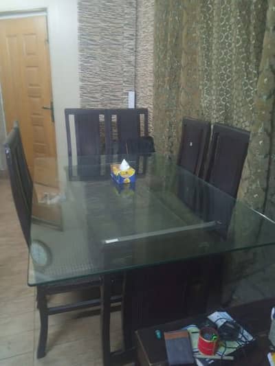 6 Seater used Dinning Table For Sale