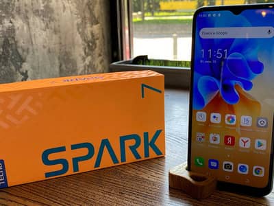 Tecno Spark 7 with Box & Orignal Charger