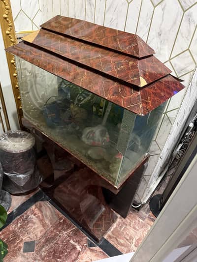 Aquarium with Stand & Hood — For Sale