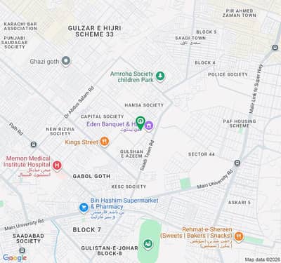 In Daniyal Residency Flat For sale Sized 1050 Square Feet