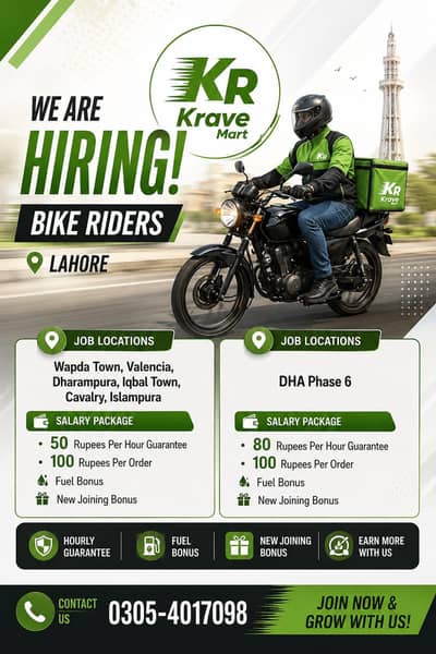 delivery bike riders