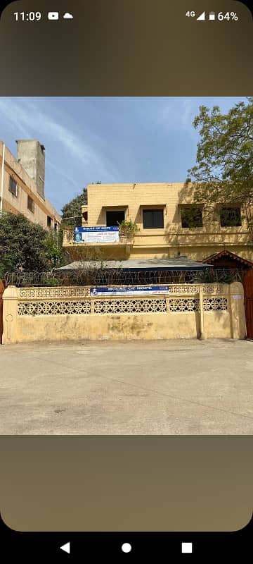Independent house for rent Nazimabad 1 Main road facing