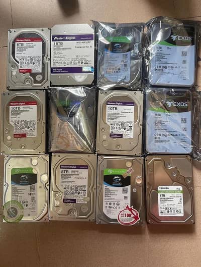 Pc dasktop hard drives, SSDs, Nvmes