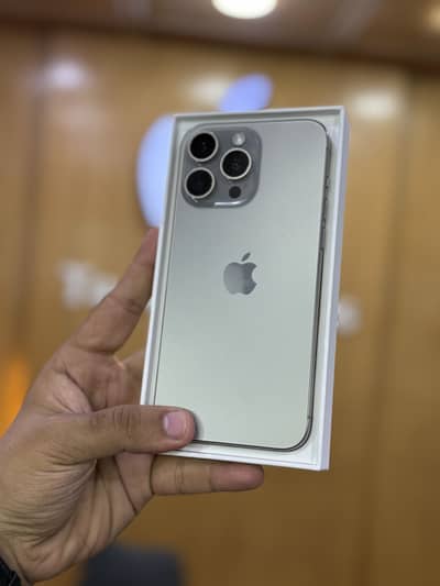 Apple iPhone 15 Pro Max FU with box physical sim