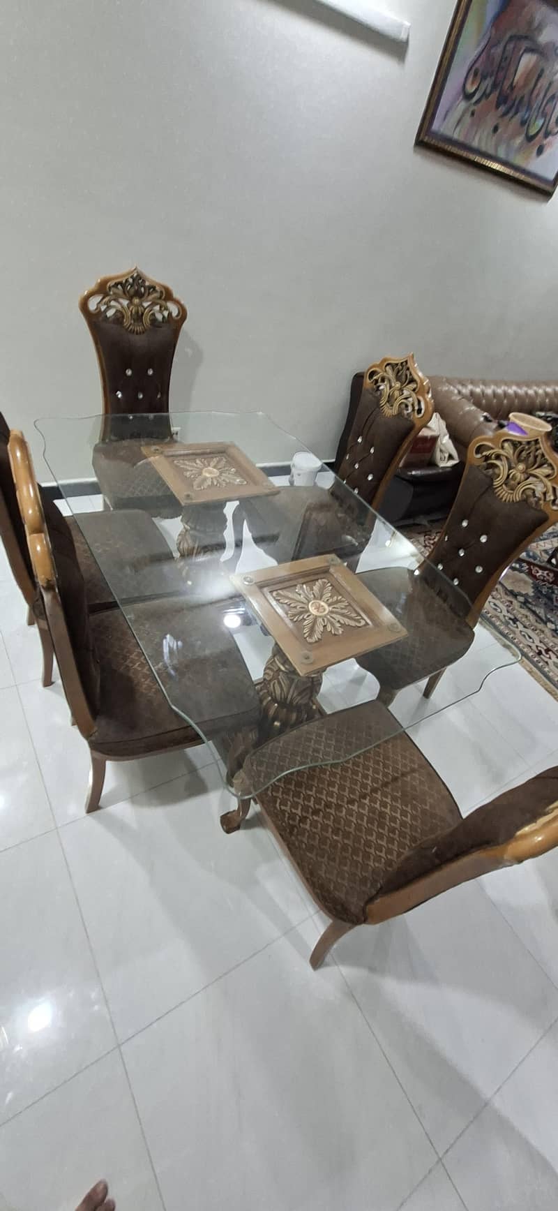 Dinning Table Solid Wood 2