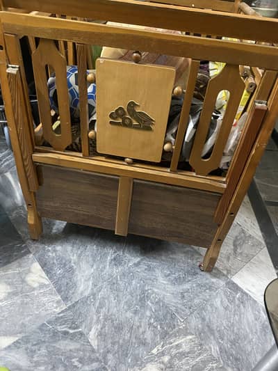 Baby cot + swing