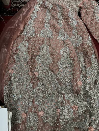 Walima dress pink