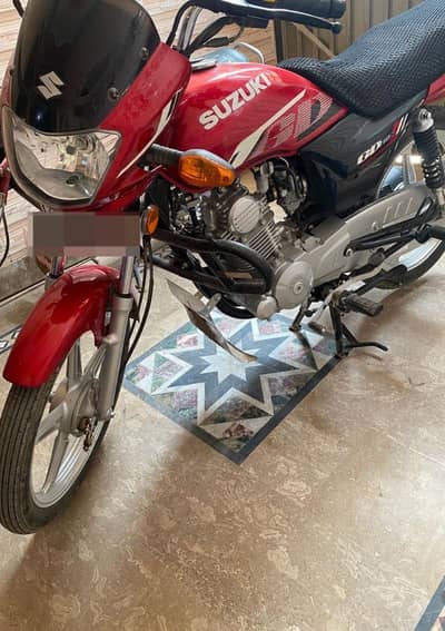 Suzuki GD 110 | Model 2026 | 3000 KM | Red Color GD 110