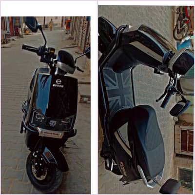 Electric Scooty For Sale Pronton Plus Modal Just 68 KM Driven neat And