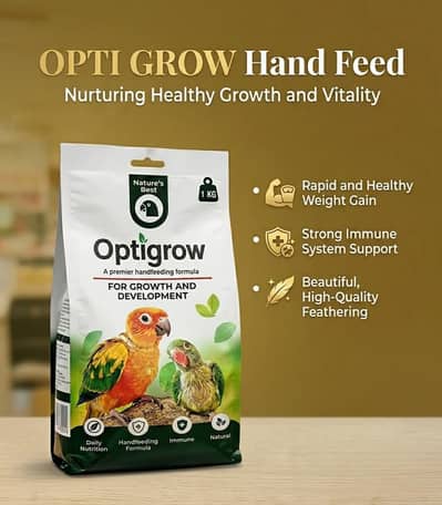 Optigrow hand feed available for sale