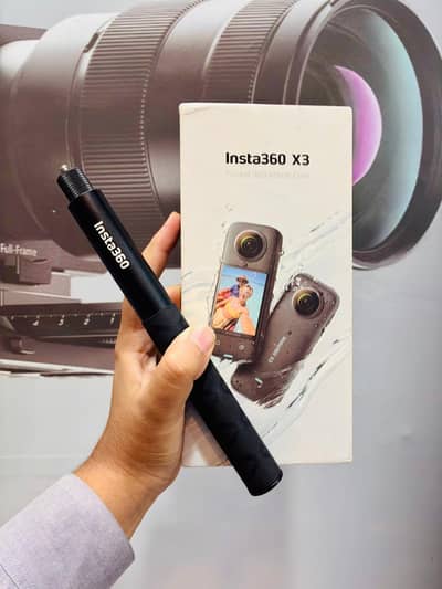 Insta 360 x3 Like New With Box all ok with invisible stick 03249107656