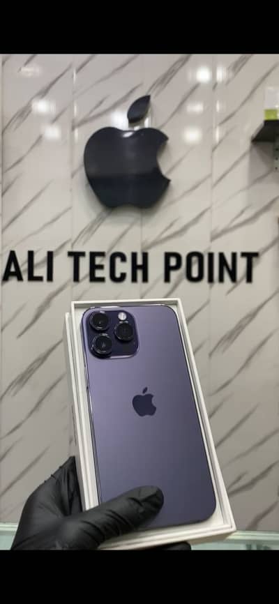 I phone 14 pro max 256gb PTA Approved