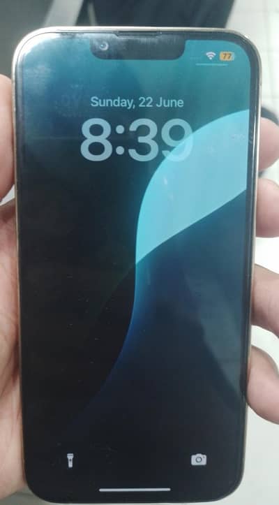 iPhone 13 pro factory non PTA 128gb. battery health 80%