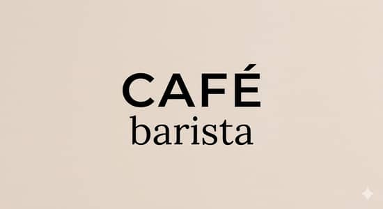 Cafe I Male I Female I Barista