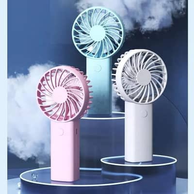 `Rechargeable Mini Handheld Fan | 3 Speed USB Fan | COD Karachi`
