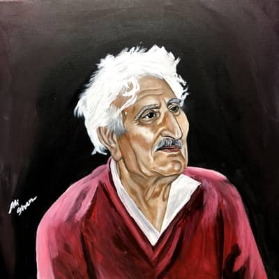 Ghani khan painting
