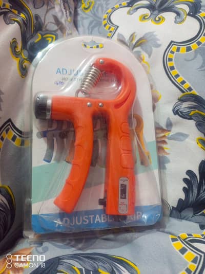 hand gripper 5kg to 60kg  ORANGE COLORED