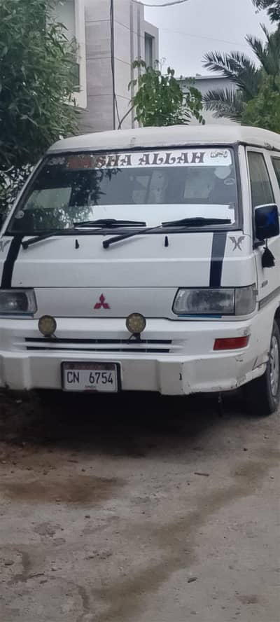 Mitsubishi van