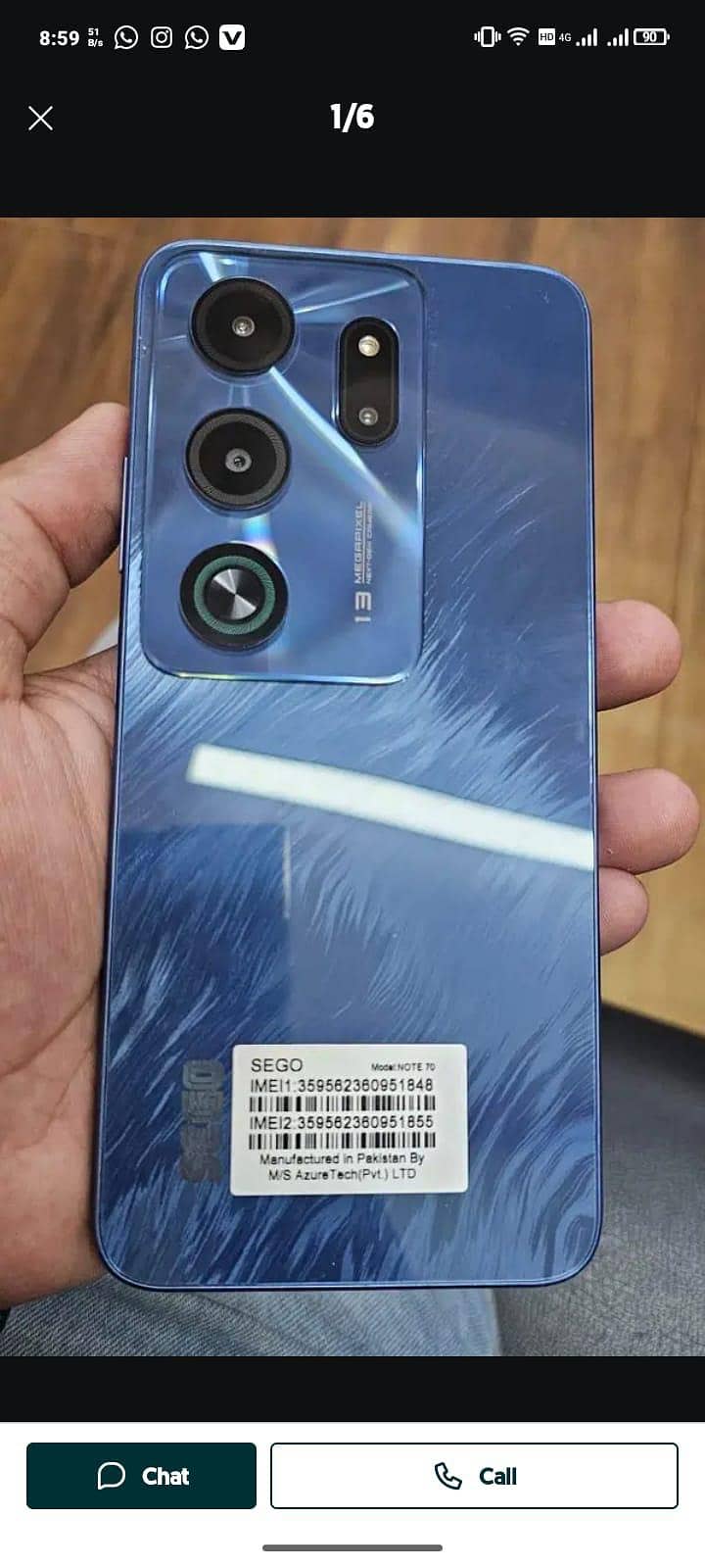 SEGO Note 70 2