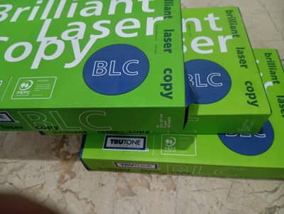 4 Reams BLC Brilliant Laser Copy Paper A4 80 GSM – New Sealed Pack