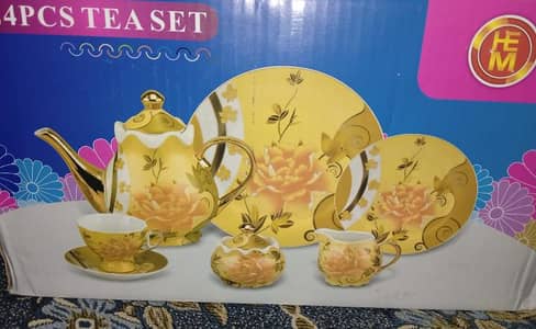 24 piece tea set