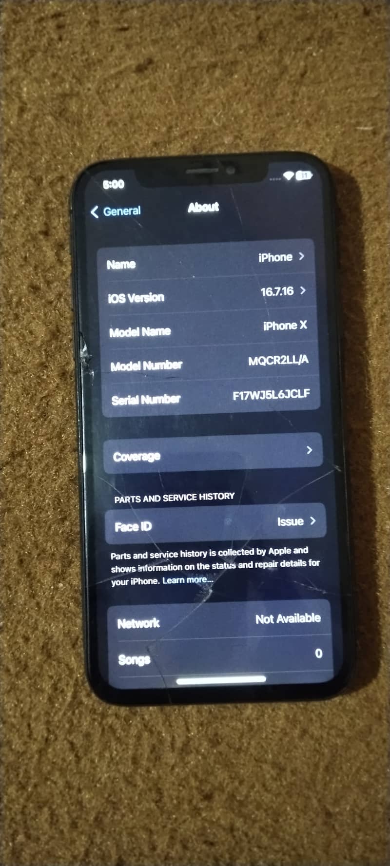 Apple iPhone X 5