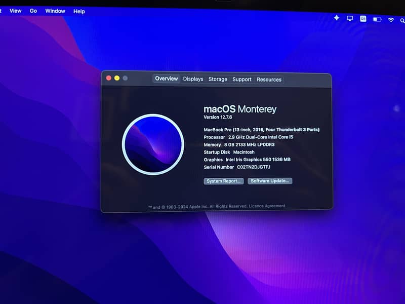 Macbook pro 1