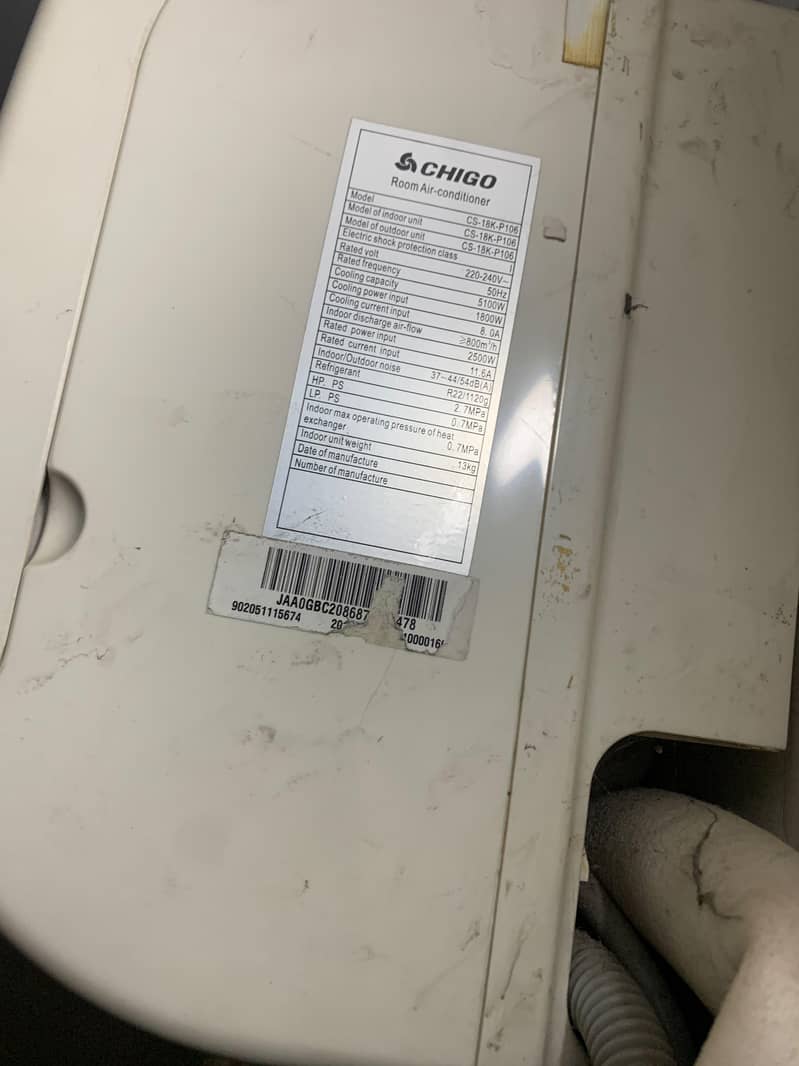 split AC 1.5 Ton 7