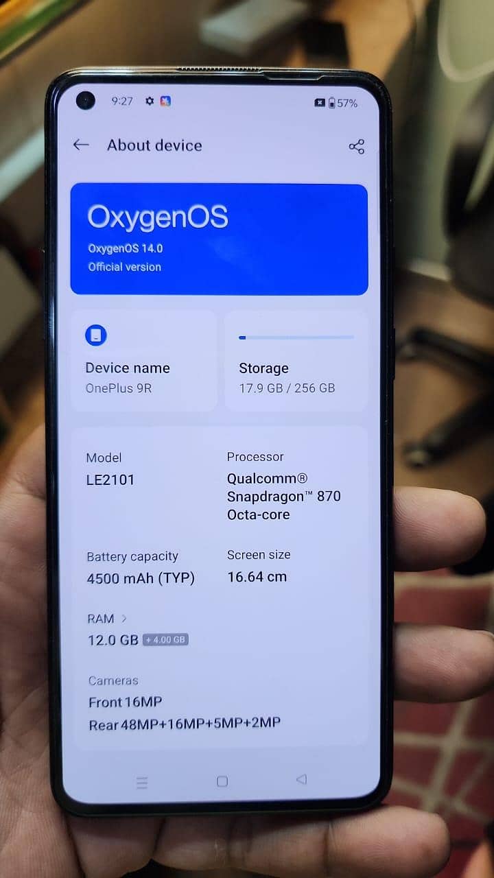 One Plus 9r 1