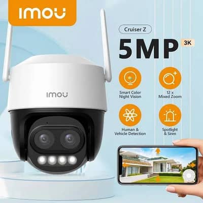 imou cruiser Z 5mp 12x zoom 64GB CARD MIL JA GA AP KO