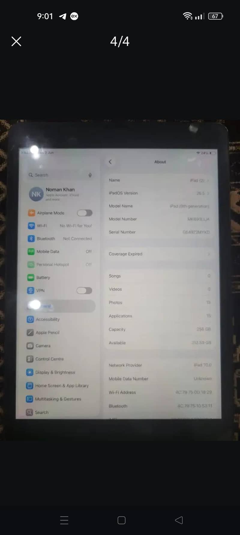 ipad 9th Generation 3