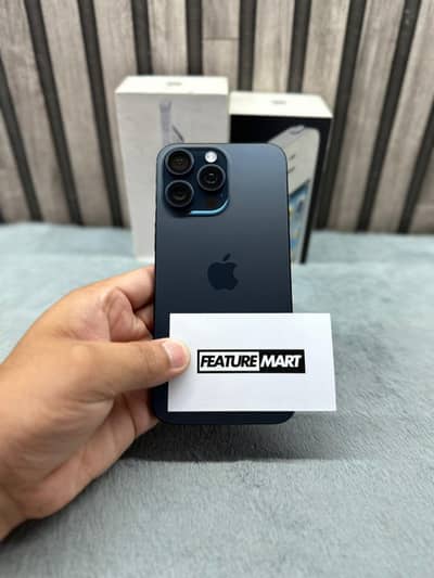 15 Pro Max JV | 10 Months Apple Warranty | 100% Health | Blue | Apple