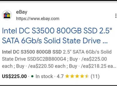 SSD intel
