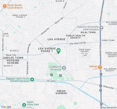 Prime Location 10 Marla Plot For Sale In LDA Avenue Lahore