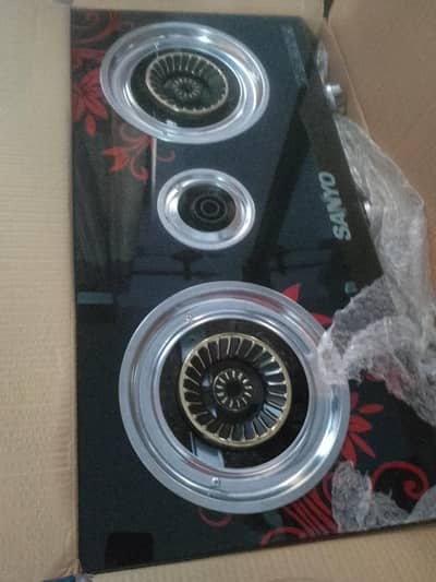 a automatic new glass stove new design no used