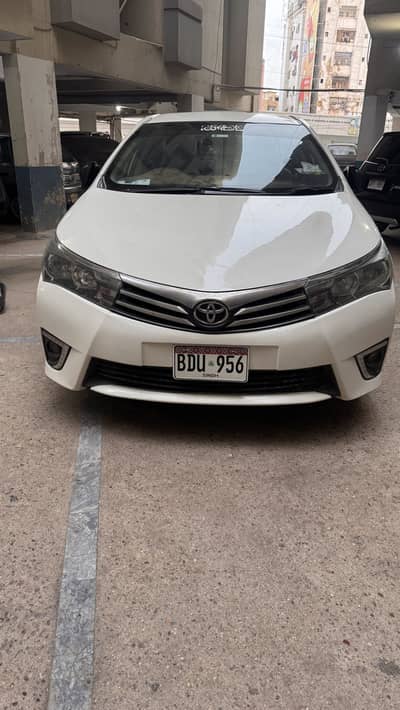 Toyota corolla gli 2015(1.3 manual)